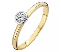 Ring Ring 1124BZI - Gold (14k) with Zirconia
