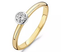 Ring Ring 1124BZI - Gold (14k) with Zirconia