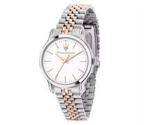Uhr Epoca 34Mm 3H W/Silver Dial Br