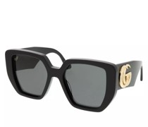 Sonnenbrille GG oversized square acetate sunglasses
