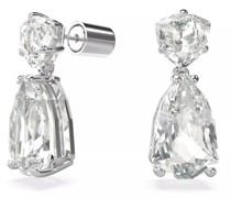 Ohrringe Mesmera drop earrings, Mixed cuts, Rhodium plated
