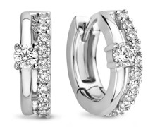 Ohrringe Ponte Vecchio Santa Trinita 925 hoop earrings with