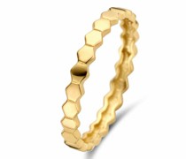 Ring Le Marais Chapelle 14 Karat Ring With Hexagon