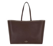 Shopper Rockstud Studded Shopping Bag Leather