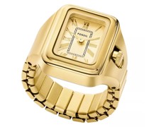 Uhr Raquel Watch Ring Two-Hand Gold-Tone