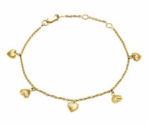 Armband Untamed  Deco Hearts Gold Bracelet