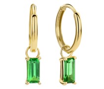 Ohrringe Baguette Cher 14 Karat Hoop Earrings