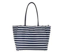 Tote Everything Puffy Sailing Strip Large Tote