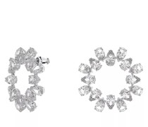 Ohrringe Millenia hoop Pear cut Rhodium plated