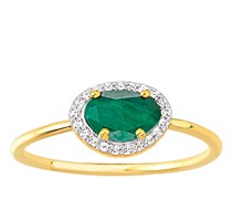 Ring Mandalay Ring with Diamonds & Color Stone