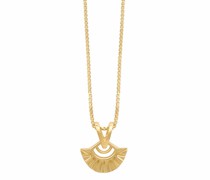 Halskette Mini Deco Fan Gold Necklace