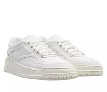 Sneakers CPH154 leather mix clean white