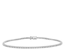 Armband bracelet 585 WG min. 88 diamonds tot.approx. 1,00