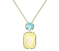 Halskette Orbita Octagon cut Gold-tone plated