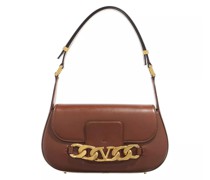 Crossbody Bags V Logo Chain Shoulder Bag Calfskin