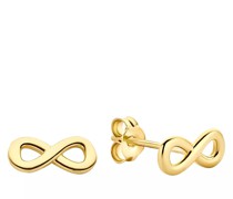 Ohrringe Della Spiga Felicia 9 karat ear studs  with infini