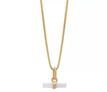 Halskette Mini Agate T-Bar Necklace