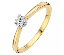 Ring Ring 1187BZI - Gold (14k) with Zirconia