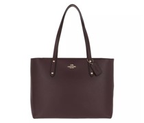 Tote Polished Pebble Leather Central Tote With Zip