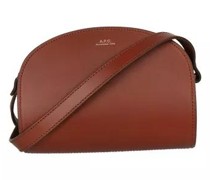 Shopper Demi Lune Mini Leather Bag