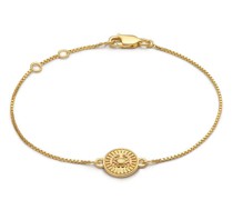 Armband 22K Plated Zodiac Mini Art Coin Cancer Bracelet