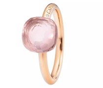 Ring Ring Happy Holi Rose Quartz Cabochon
