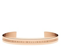 Bracciale Daniel Wellington Elan Large – Acciaio Inox 316L Placcato Oro Rosa, Circonferenza 185 Mm