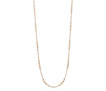 Halskette Necklace Cube 55cm, silver rose gold plate