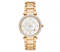 Uhr Parker Lux Three-Hand Stainless Steel Watch