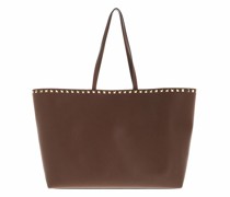 Shopper Rockstud Shoulder Bag Leather