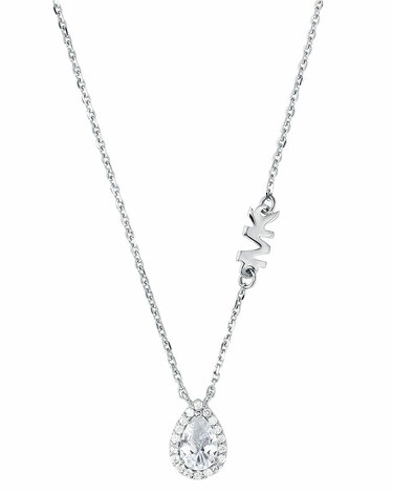 mk necklace silver