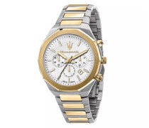 Uhren Stile 45Mm Chro W/Silver Dial Br
