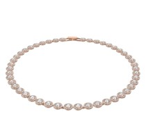 Halskette Angelic Round cut gold-tone plated