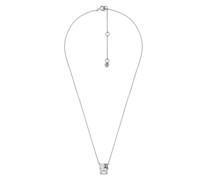 Halskette Sterling Silver Mixed Stone Pendant Necklace