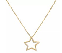 Halskette Pendant/Chain 375 38 Diamonds total approx.0,10 ct