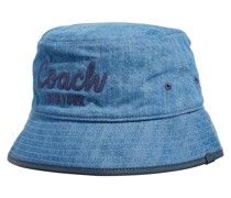 Mützen Coach Embroidered Denim Bucket Hat