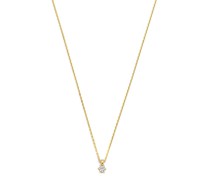 Halskette De la Paix Sybil 14 karat necklace  diamond 0.10