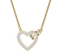 Halskette Lovely Heart Gold-tone plated