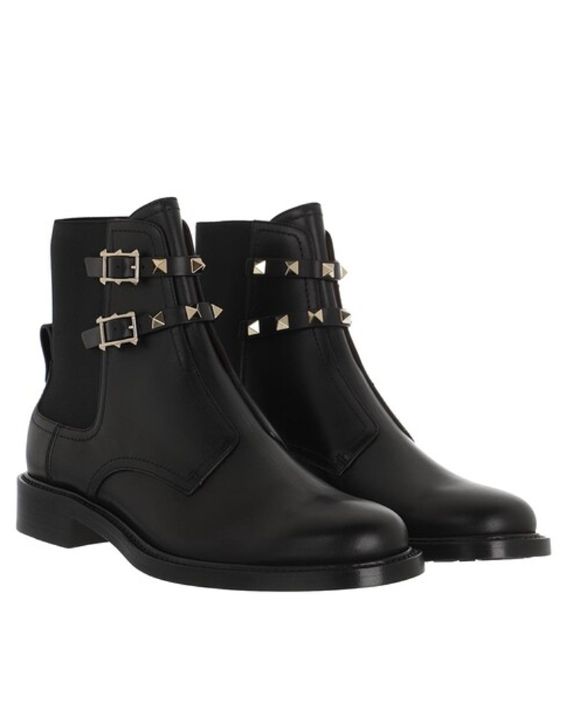 valentino rockstud ankle boot