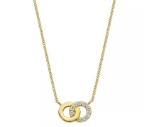 Halskette Necklace 3126YZI - Gold (14k) with Zirconia