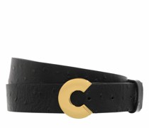 Gürtel Logo C Ostrich Belt