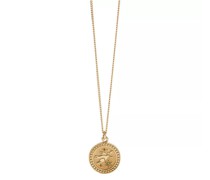 Halskette Amulet Necklace Peace Green Sapphire