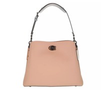 Shopper Colorblock Leather Willow Shoulder Bag