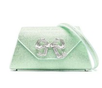Shopper Green Mini Bow Shoulder Bag