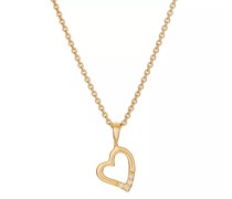 Halskette Necklace Diamond Heart 375
