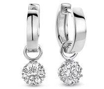 Ohrringe Cento Luci Rosia 925 hoop earrings