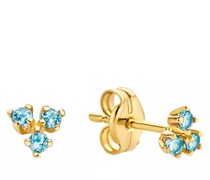 Ohrringe Jackie Triangle Topaz Studs