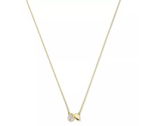 Halskette Monte Napoleone Natalia 9 karat necklace with zirc