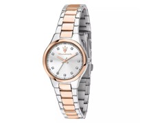 Uhr Attrazione 30mm 3H Dial Br Ss+Rg