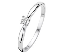 Ring De la Paix Christine 14 karat ring  diamond 0.10